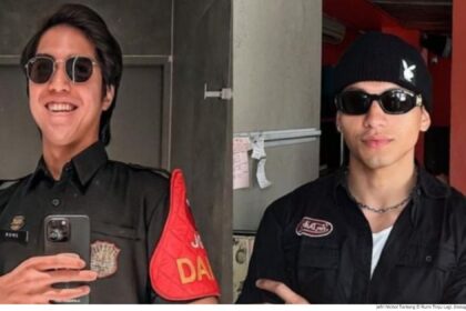 El Rumi dan Jefri Nichol berpose