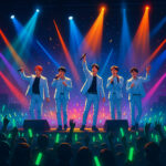 Ilustrasi digital konser NCT WISH di Jakarta