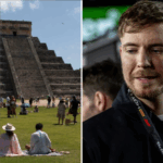 MrBeast mengunjungi situs warisan budaya suku Maya, Chichén Itzá, bersama timnya.