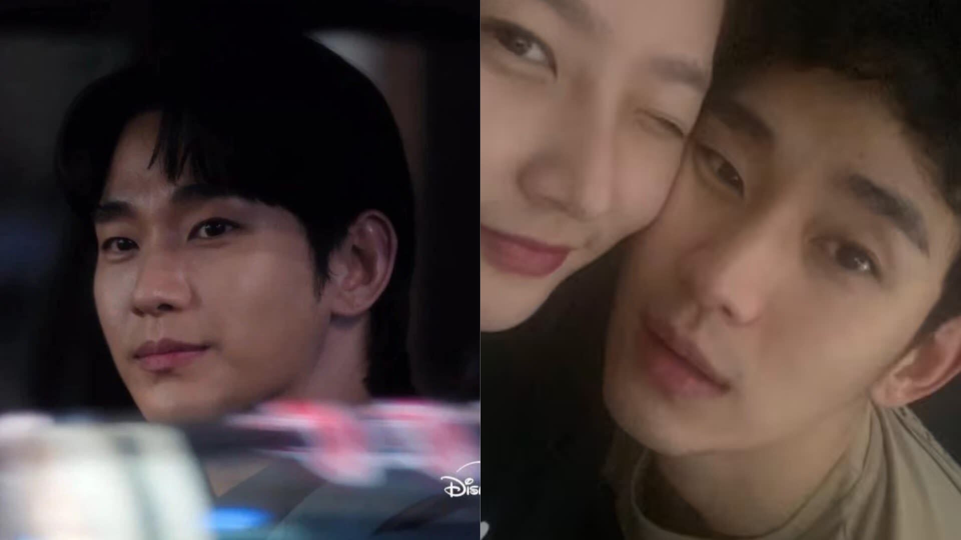 Kim Soo Hyun bersama Kim Sae Ron dalam foto yang memicu kontroversi publik.