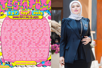 Poster Pestapora 2025 dan potret Siti Nurhaliza
