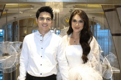 Luna Maya dan Maxime Bouttier di resepsi pernikahan Jakarta